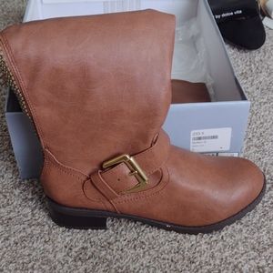 SODA thigh high boots